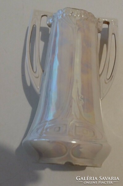 Hagyatékból szecessziós porcelán váza 1900-ból