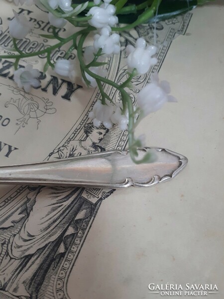 Silver-plated, elegant picking fork