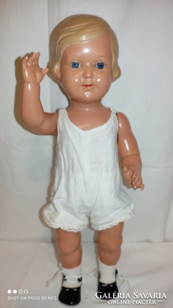 Antique old celluloid doll marked original