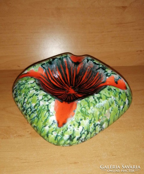 Industrial artist ceramic ashtray 13.5*13.5 cm (26/d)