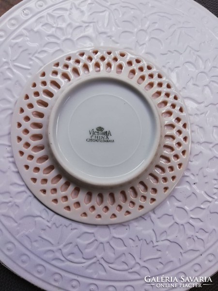 Czech victoria porcelain ring holder