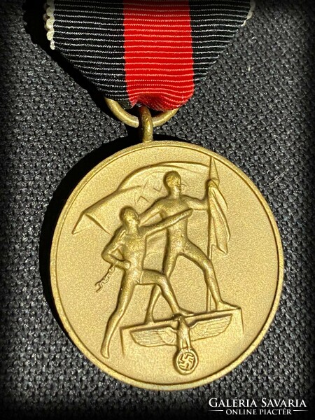 Ww2 1938 October 1 (Sudeta) commemorative medal - award
