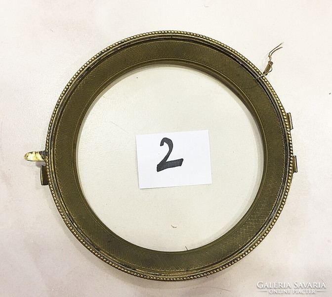 Bronze dial and door ring for Empire, Biedermeier table or frame clocks /from clock heritage/