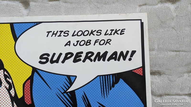 Superman-es nyomat (Roy Lichtenstein)