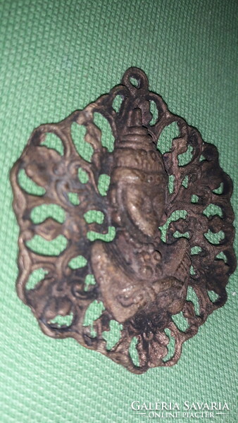Antique openwork relief copper pendant buddha according to the pictures