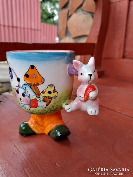 Beautiful bunny rabbit rabbit children's mug tea mug
