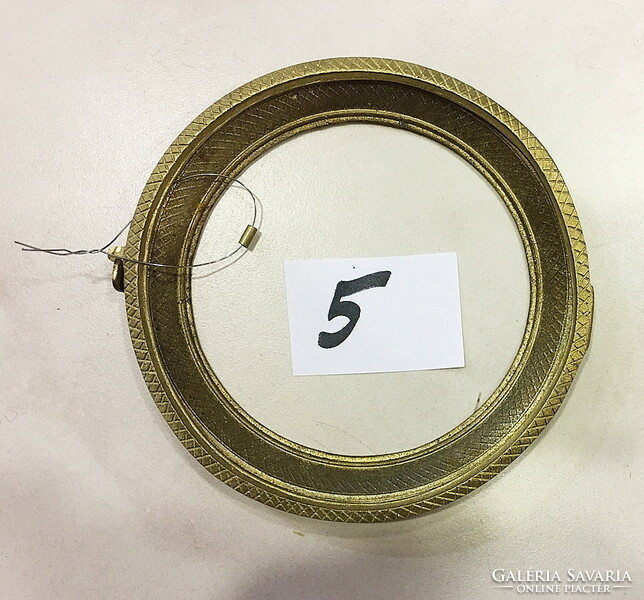 Bronze dial and door ring for Empire, Biedermeier table or frame clocks /from clock heritage/