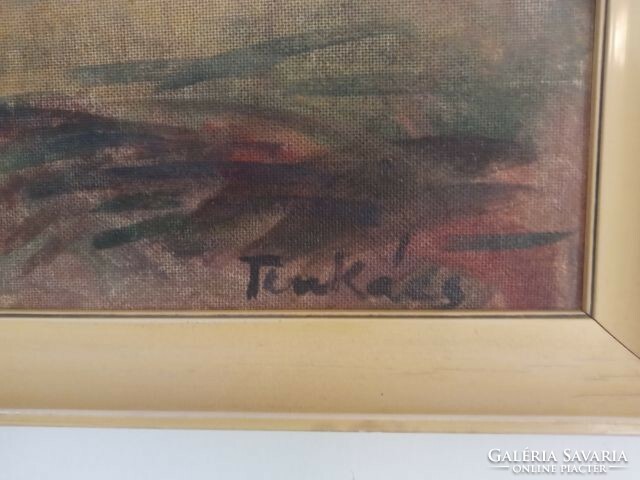 Tenkács Tibor (1913-1998):”öreg és fiatal fa” 60x80