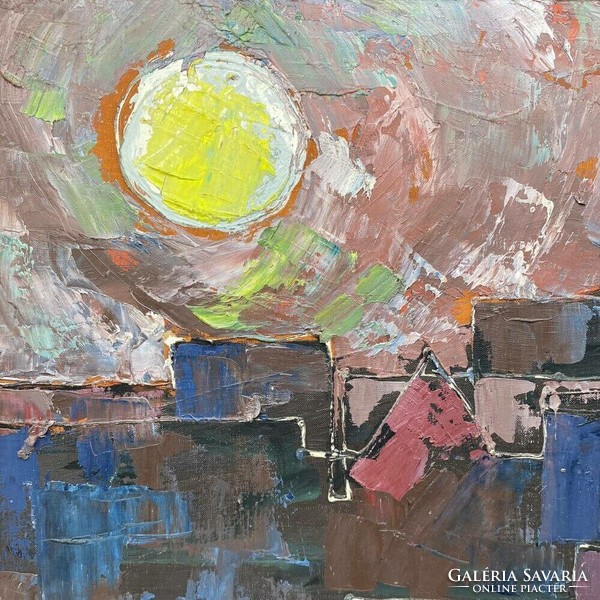 Péter Prokop (1919 - 2003: full moon f693