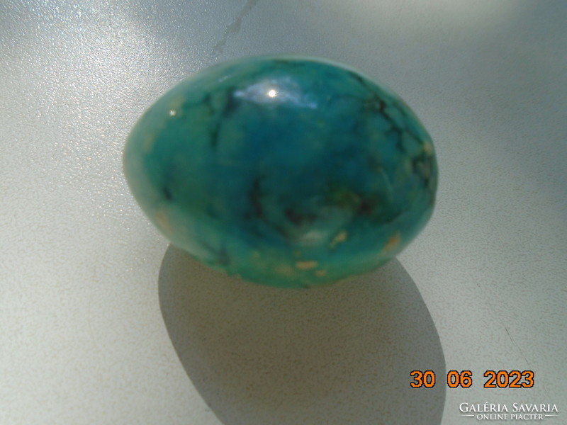 Amazonite polished mineral egg