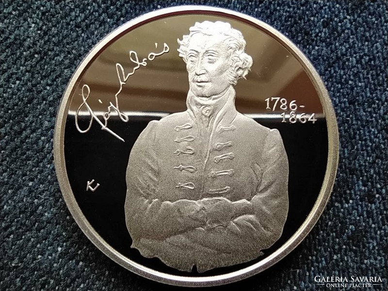 For the 150th anniversary of the death of András Fáy .925 Silver 5000 HUF 2014 bp pp (id63054)