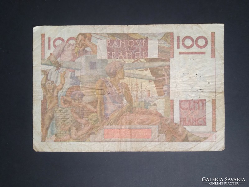 France 100 francs 1953 f-