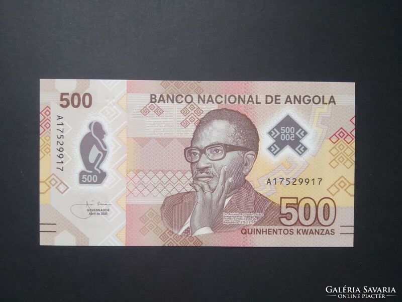 Angola 500 Kwanzas 2020 Unc