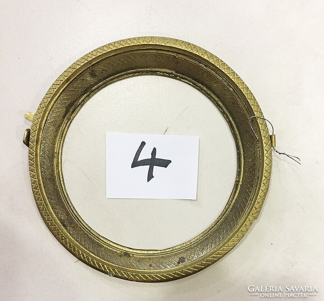 Bronze dial and door ring for Empire, Biedermeier table or frame clocks /from clock heritage/