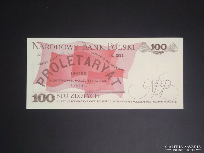 Lengyelország 100 Zlotych 1986 Unc