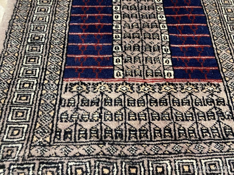 Pakistan bokhara 3ply carpet 100x60 cm