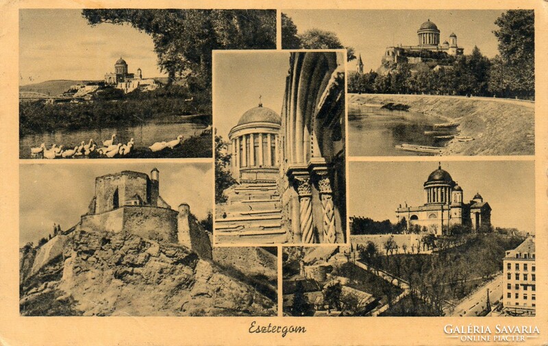 C - 062 run Hungarian postcard Esztergom (photo by Barasits) 1944