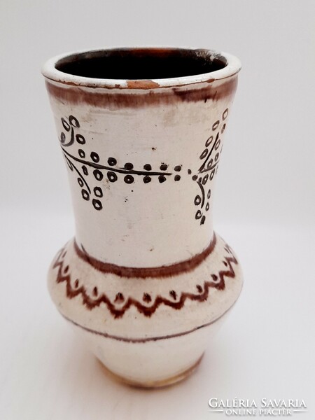 Old ceramic vase, marked
