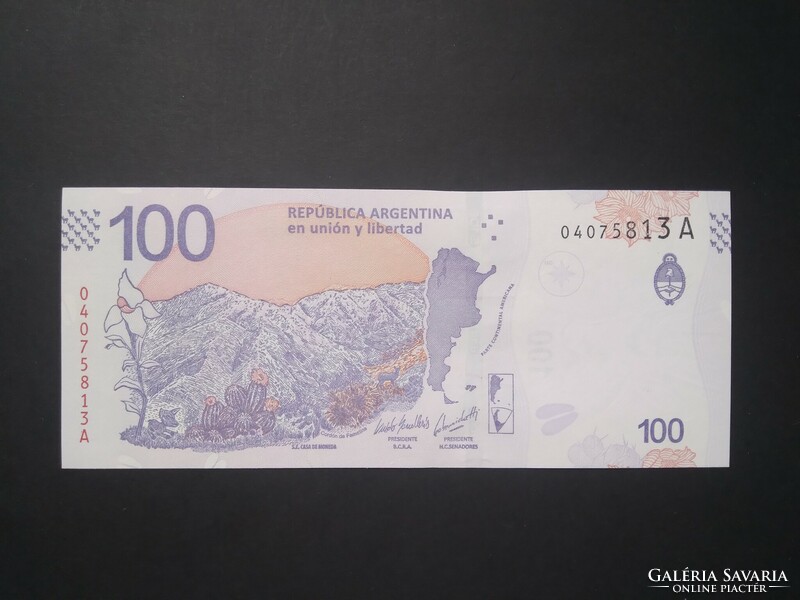 Argentína 100 Pesos 2018 Unc