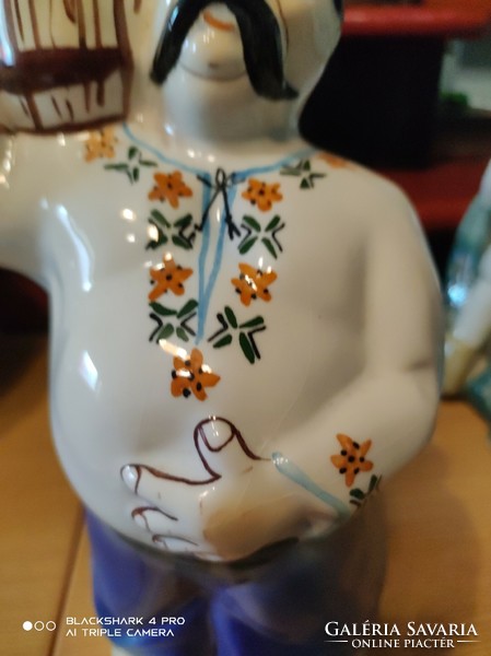 Ukrainian ceramic decanter