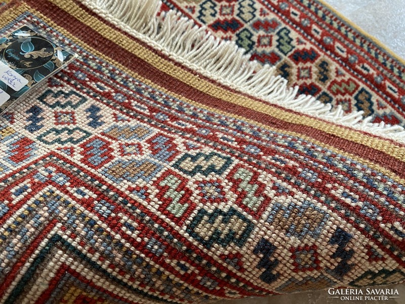 Konya vidéki mustársárga szőnyeg 100x60