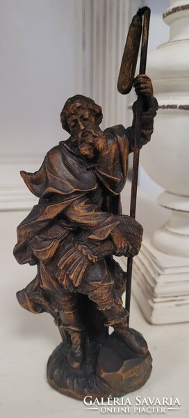 Antique wooden sculpture