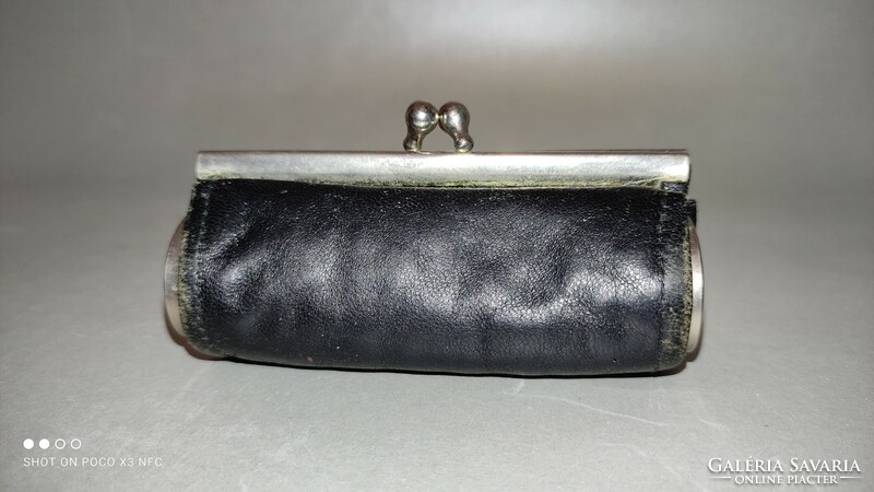 Now worth the price! Antique leather wallet for women