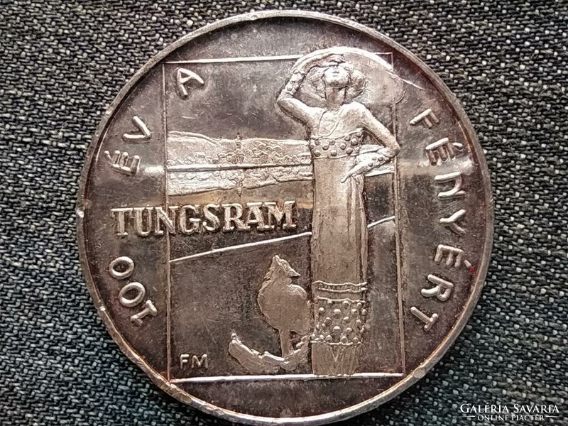 Tungsram 100 Years of Light Medal 1896-1996 (id44731)