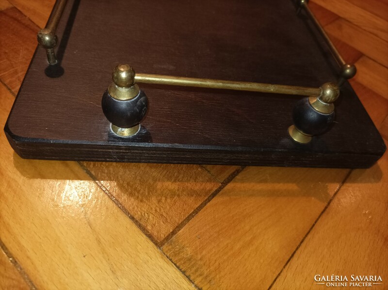 Wooden serving tray