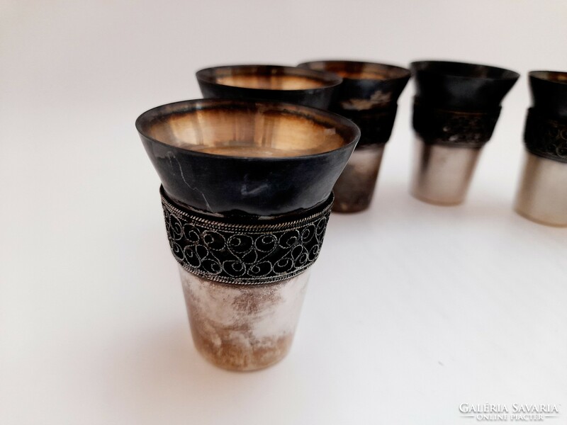Silver-plated cups
