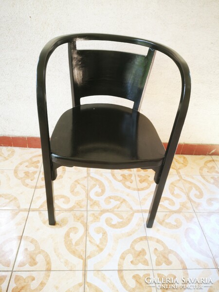 Antik Thonet karos szék karos fotel, használható állapotban. Íróasztal szék, dohányzó