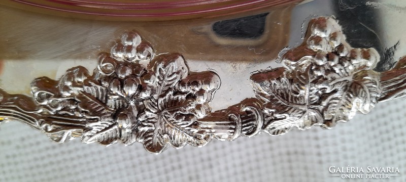 Godinger silver plated tray