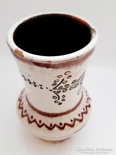 Old ceramic vase, marked