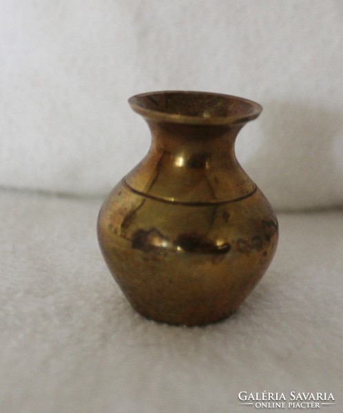 Miniature copper vase 4.