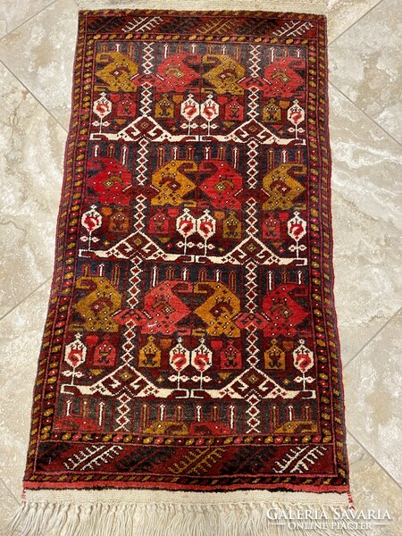 Special Afghan Persian rug 115x55cm