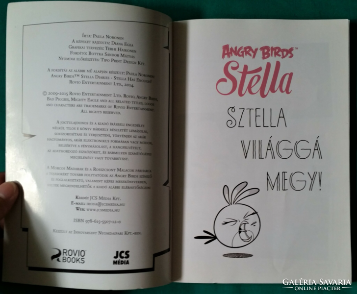 Angry Birds Stella Naplók – Sztella világgá megy! - mesekönyv