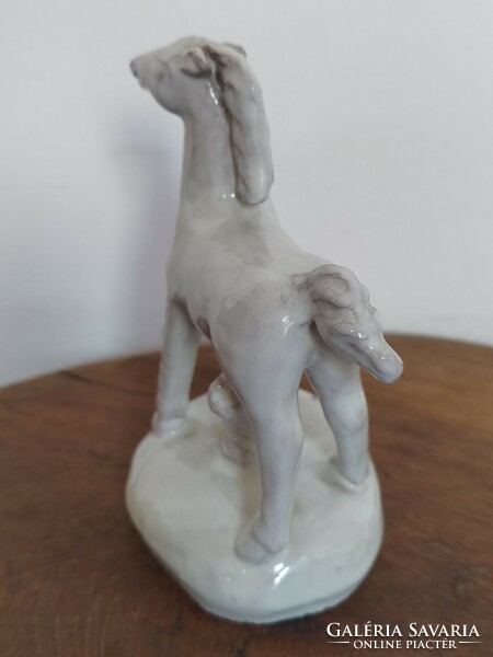 Cser Jolán applied art ceramic horse foal figure