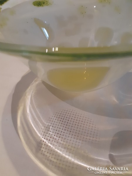 Art deco glass bowl