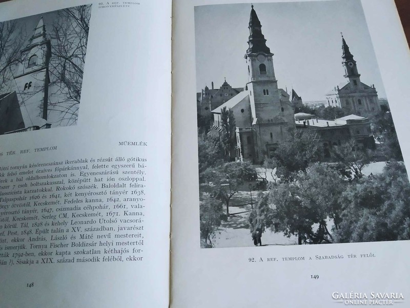 Entz Géza, Kecskemét, Városképek-műemlékek, 1961