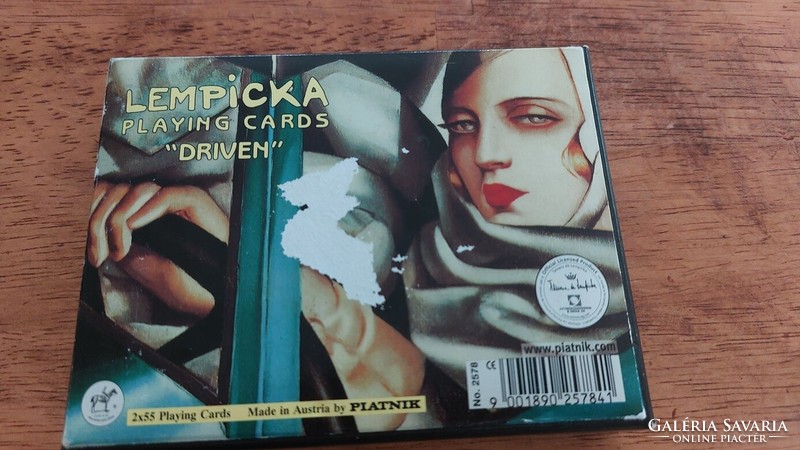 (K) Piatnik franciakártya Tamara Lempicka kiadás