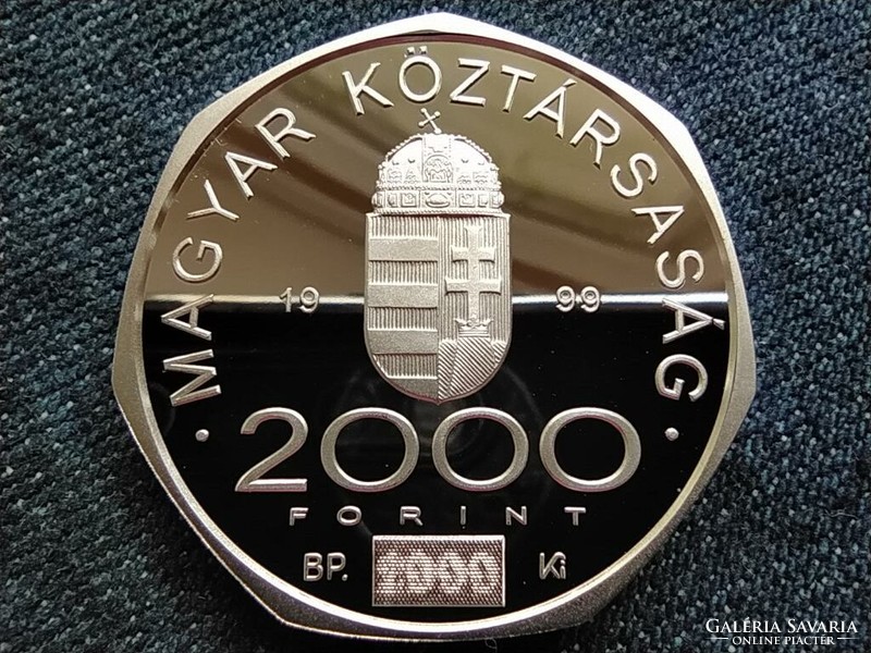 Millennium .925 ezüst 2000 Forint 1999 BP PP (id63056)