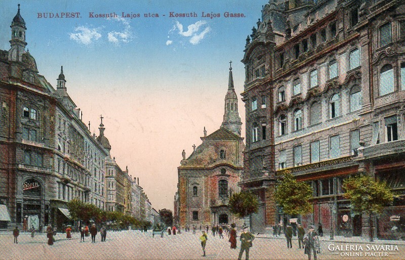 BP - 055 Budapesti séta,  1915 Kossuth Lajos utca
