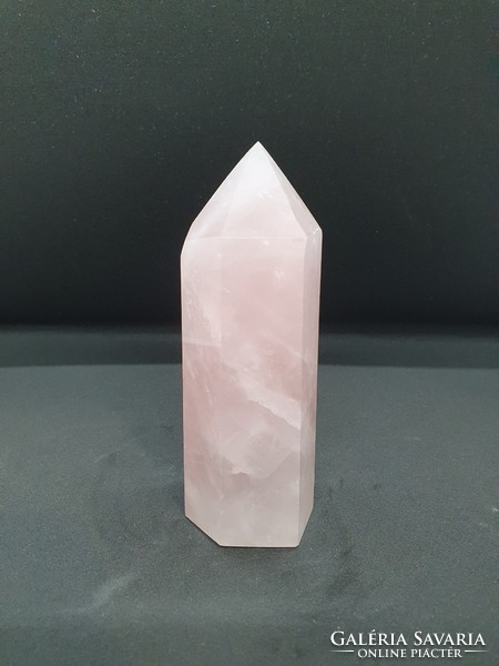 Rose quartz obelisk