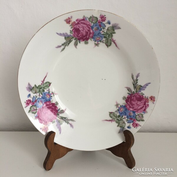 5 pcs of beautiful flower pattern - peony - peony - floral porcelain deep plates 23 cm