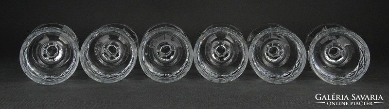 1N217 claudia stemmed liqueur glass set, 6 pieces in a box