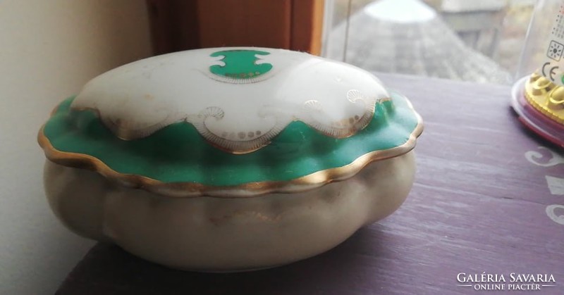 Antique ludwigsburg porcelain jewelry holder from the 20s