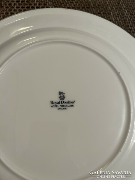 Royal Doulton ‘Indian tree’ mintás angol porcelán tányér. Hibátlan, tükörfényes darab.