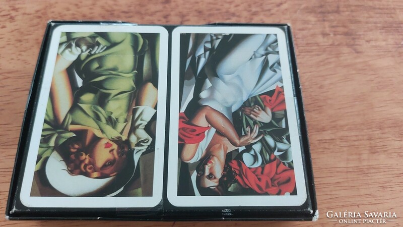 (K) piatnik French card Tamara Lempicka edition