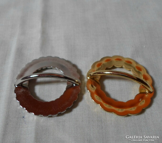 Retro sálgyűrű 2. (arany és ezüst színű)