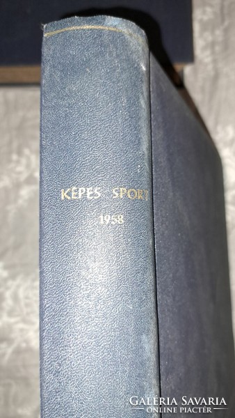 Képes Sport 1958  . január 1 - -- December 31. egybekötve.